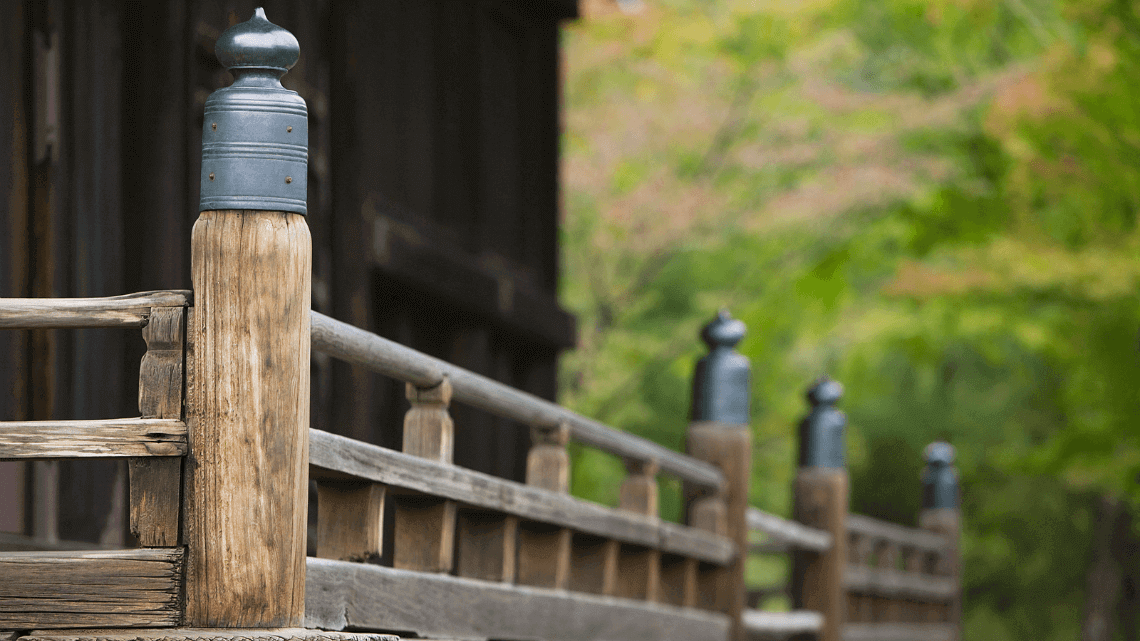 Ninna-ji Temple, a UNESCO world heritage site in Kyoto, Japan