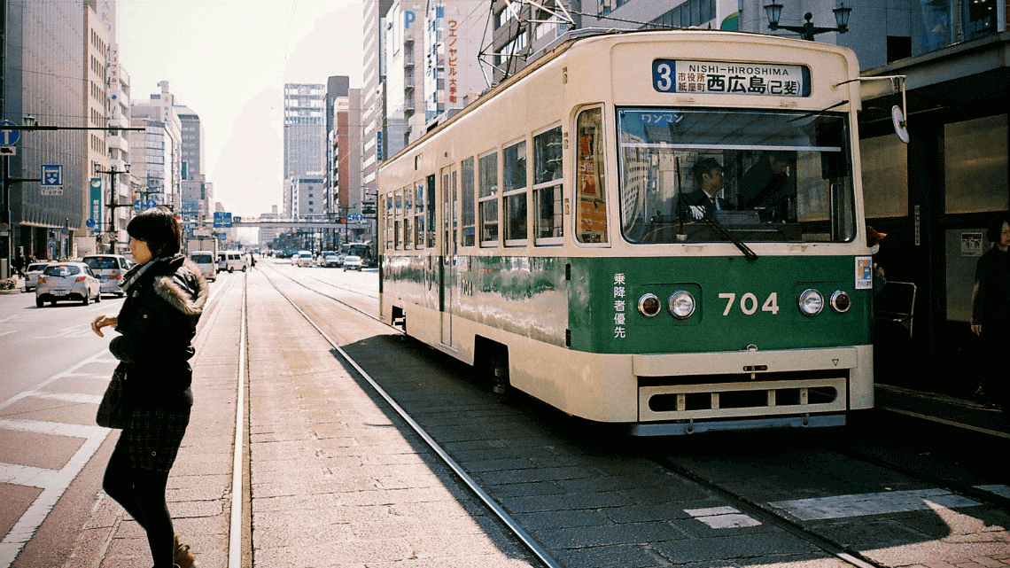 Hiroden Tram, Hiroshima, Japan