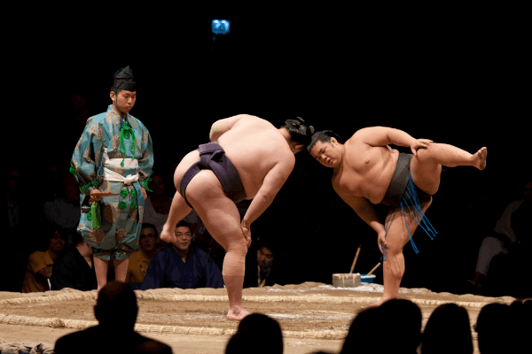 Sumo tournament Japan
