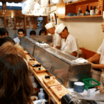 Sushiya sushi shop Tokyo Japan