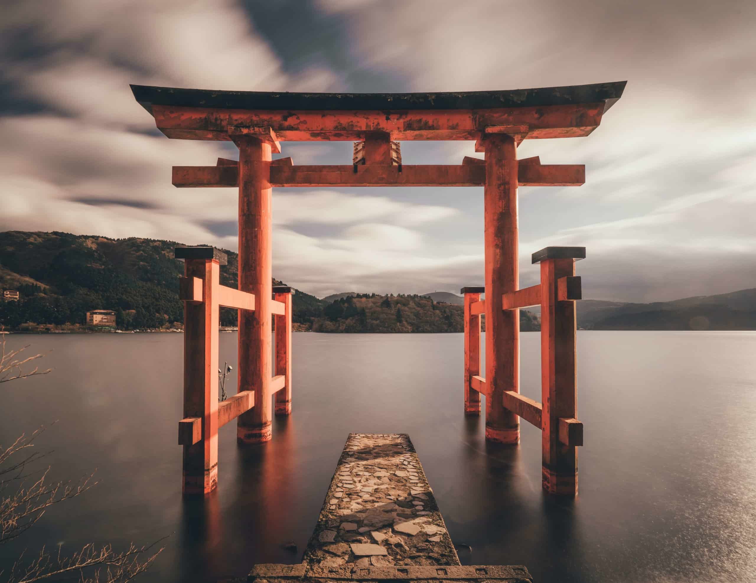 Hakone Jinja Shrine torii Japan