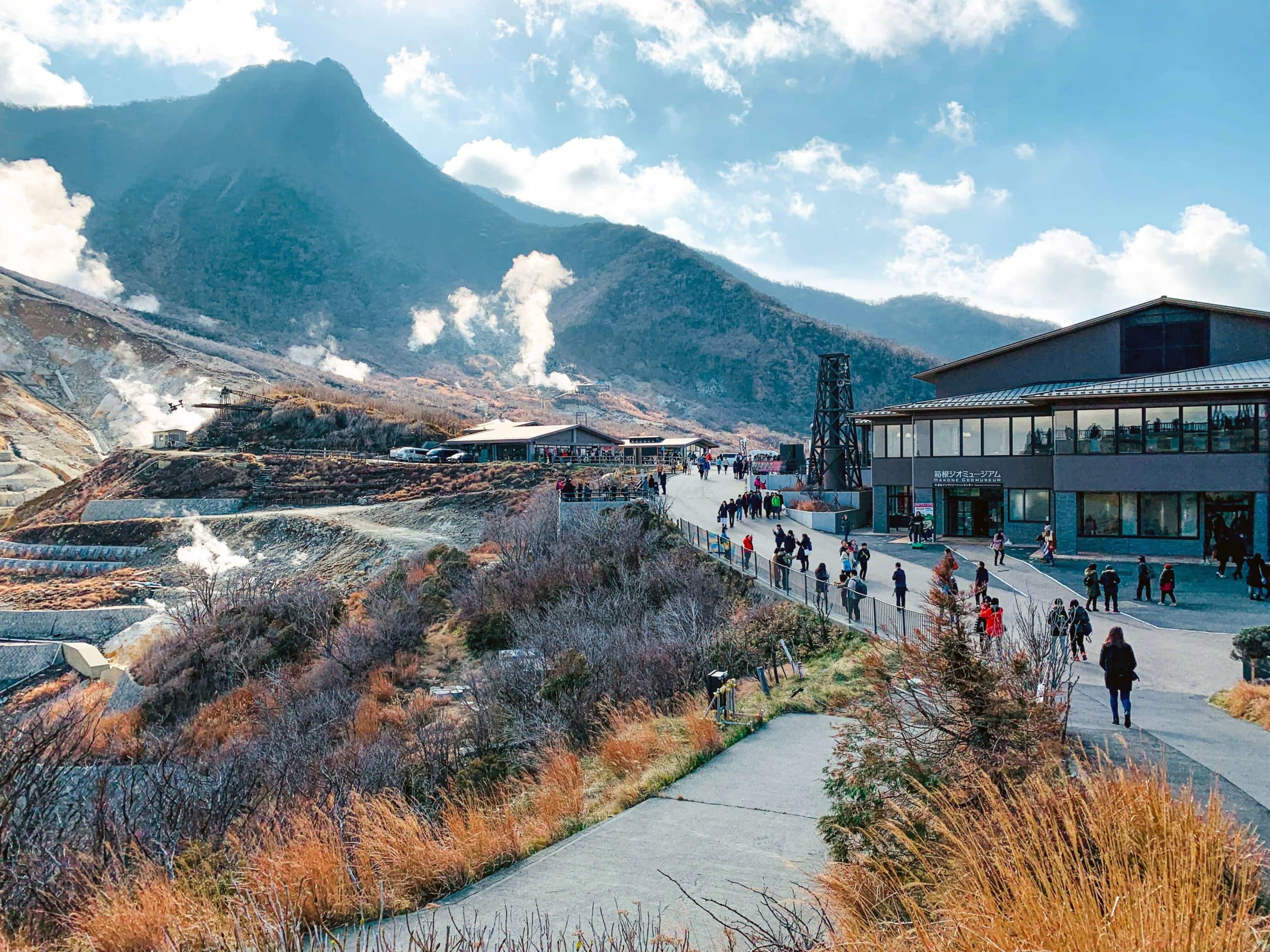 Owakudani Sengokuhara Hakone Japan