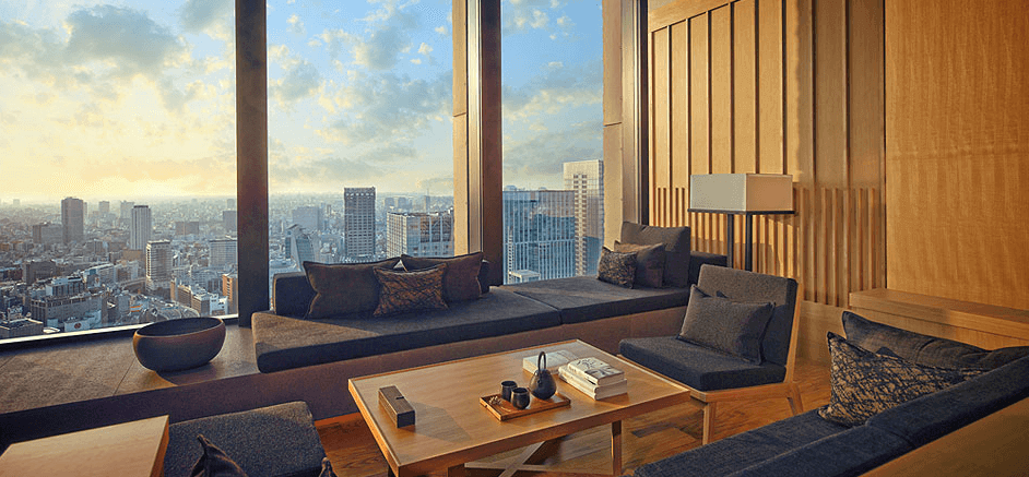 Inside the Aman resort in Tokyo, Japan