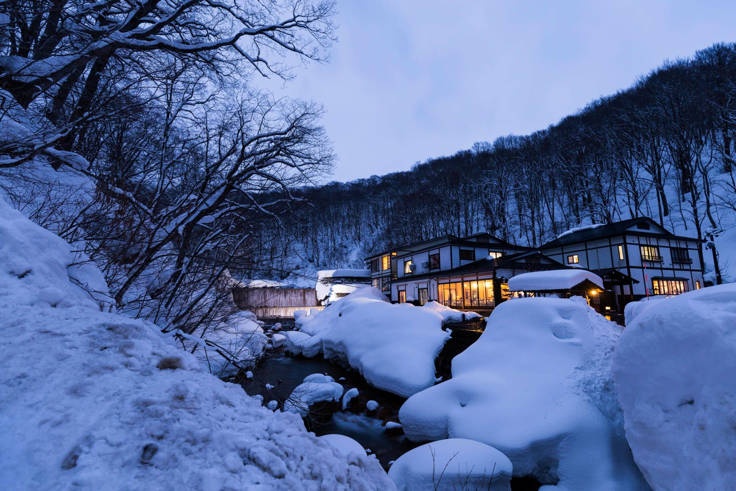 Taenoyu Onsen Akita Prefecture, Japan