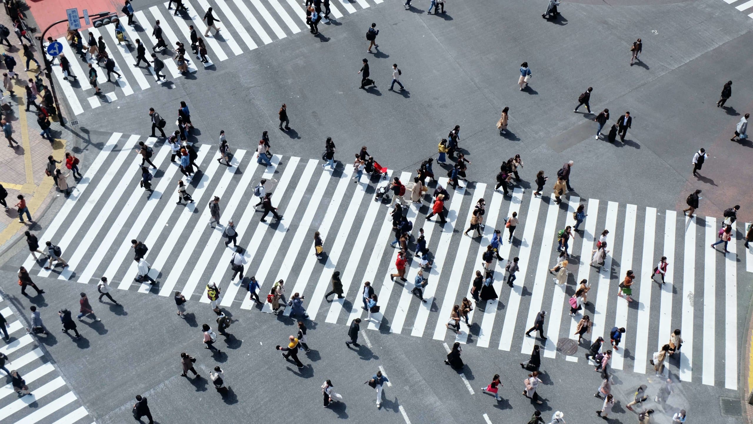 Shibuya crossing Tokyo. Japan