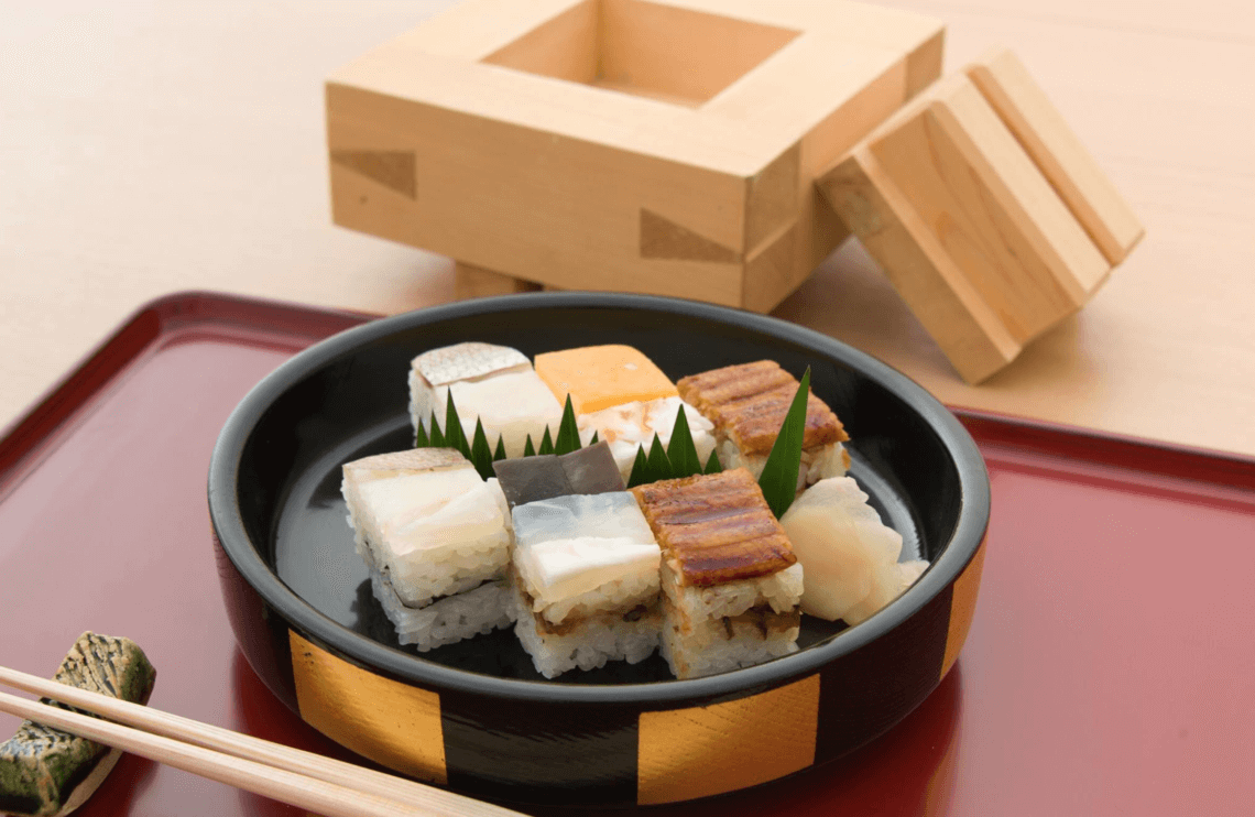 Yoshino Sushi's Hakozushi. You Have To Eat These Dishes in Osaka, by Boutique Japan.