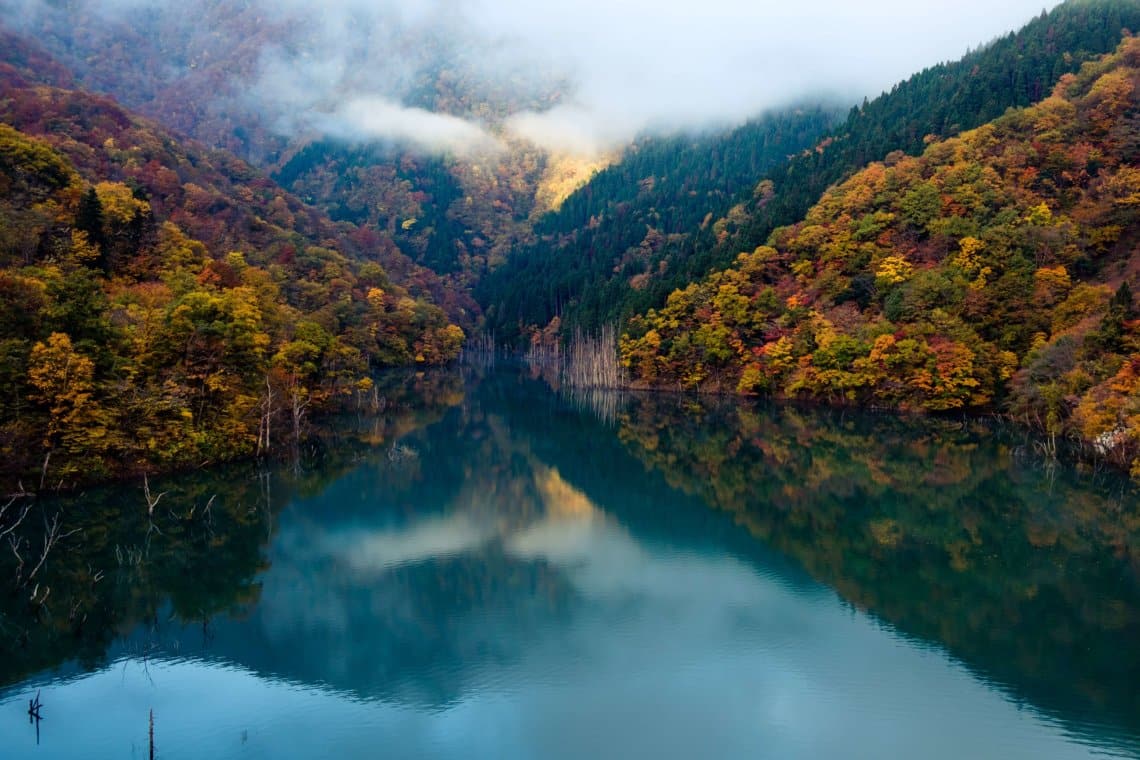 Tokuyama Dam Ibigawa Gifu Japan