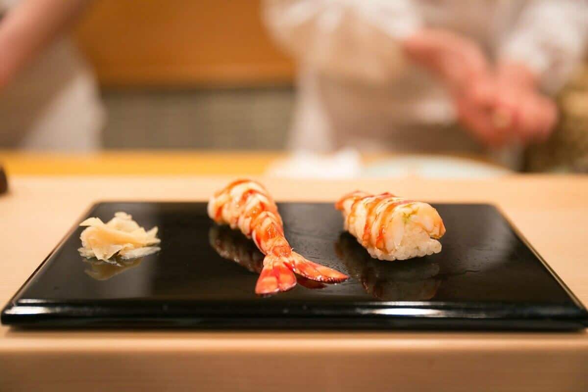 Kurumaebi at Sukiyabashi Jiro in Tokyo, Japan