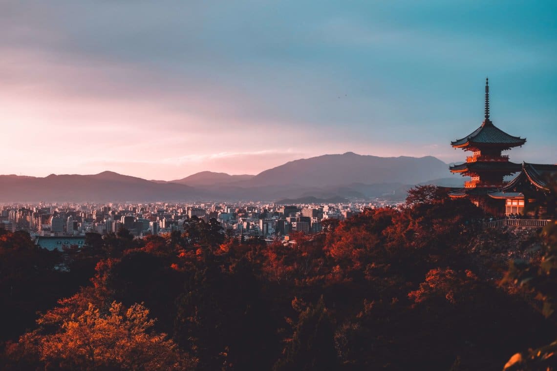 Kiyomizu dera Kyoto Nhật Bản