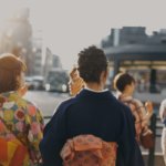 Women summer yukata Japan