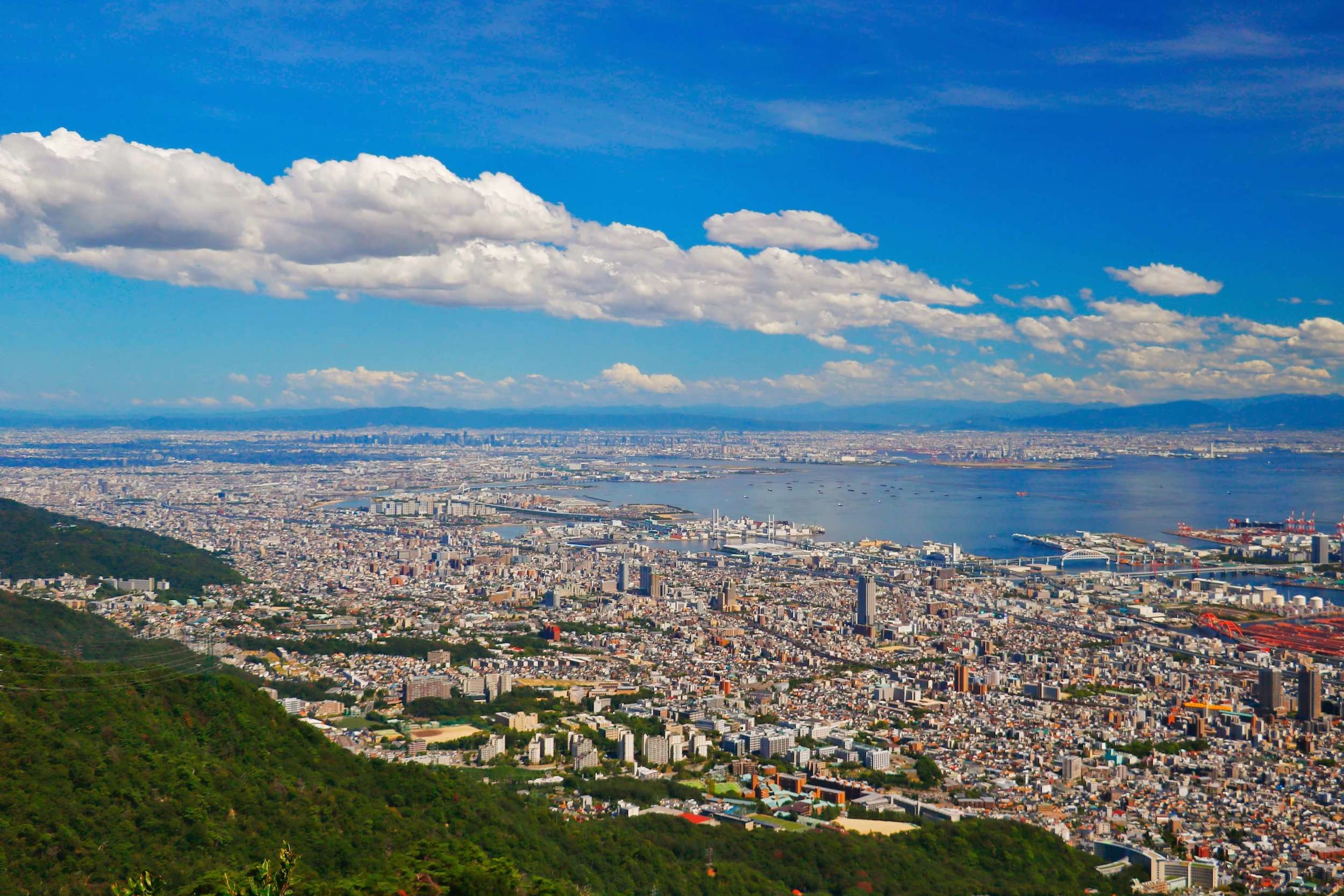 Cityscape Kobe Japan