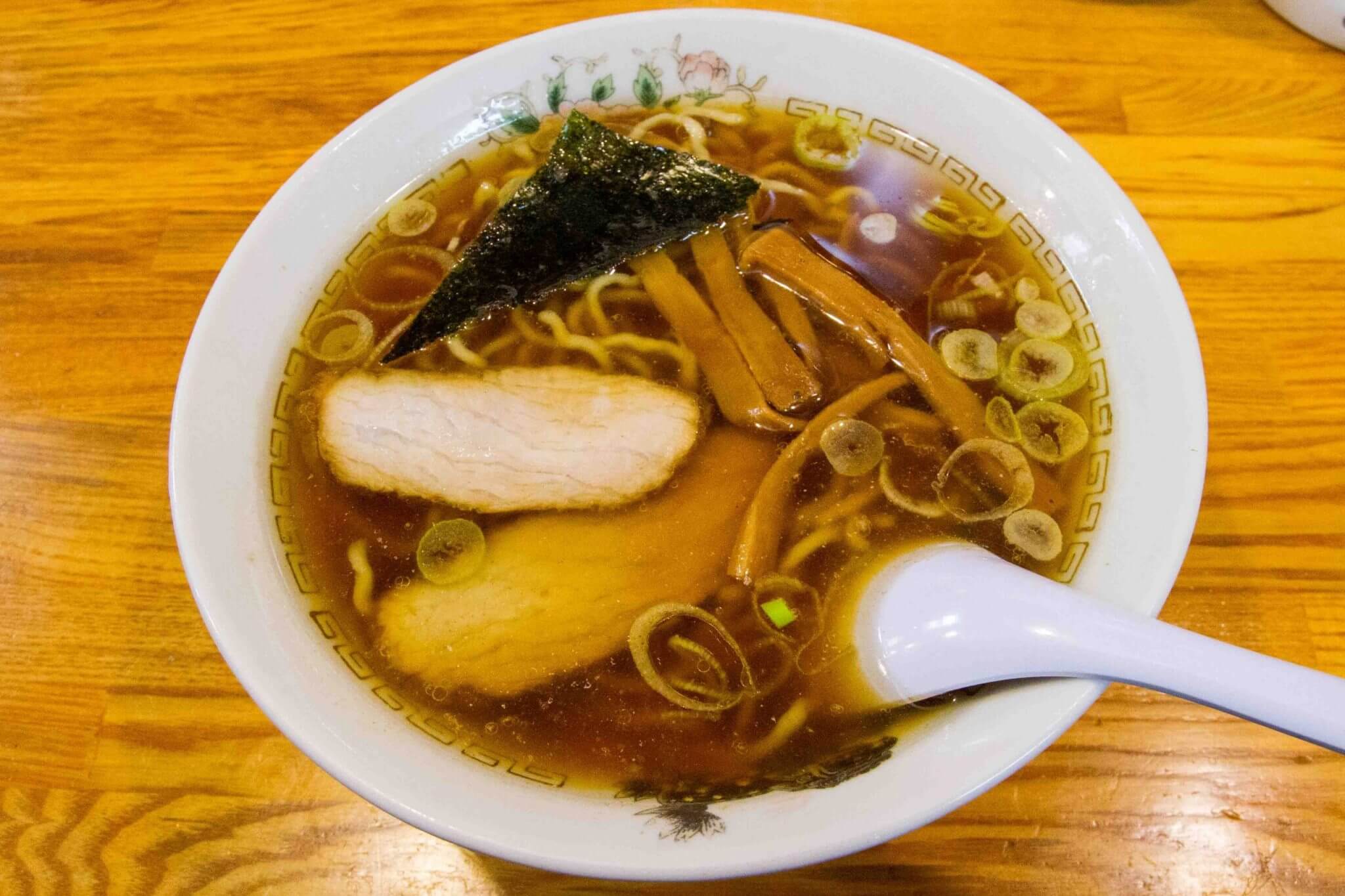 Bowl of ramen at Harukiya in the Ogikubo neighborhood of Tokyo, Japan