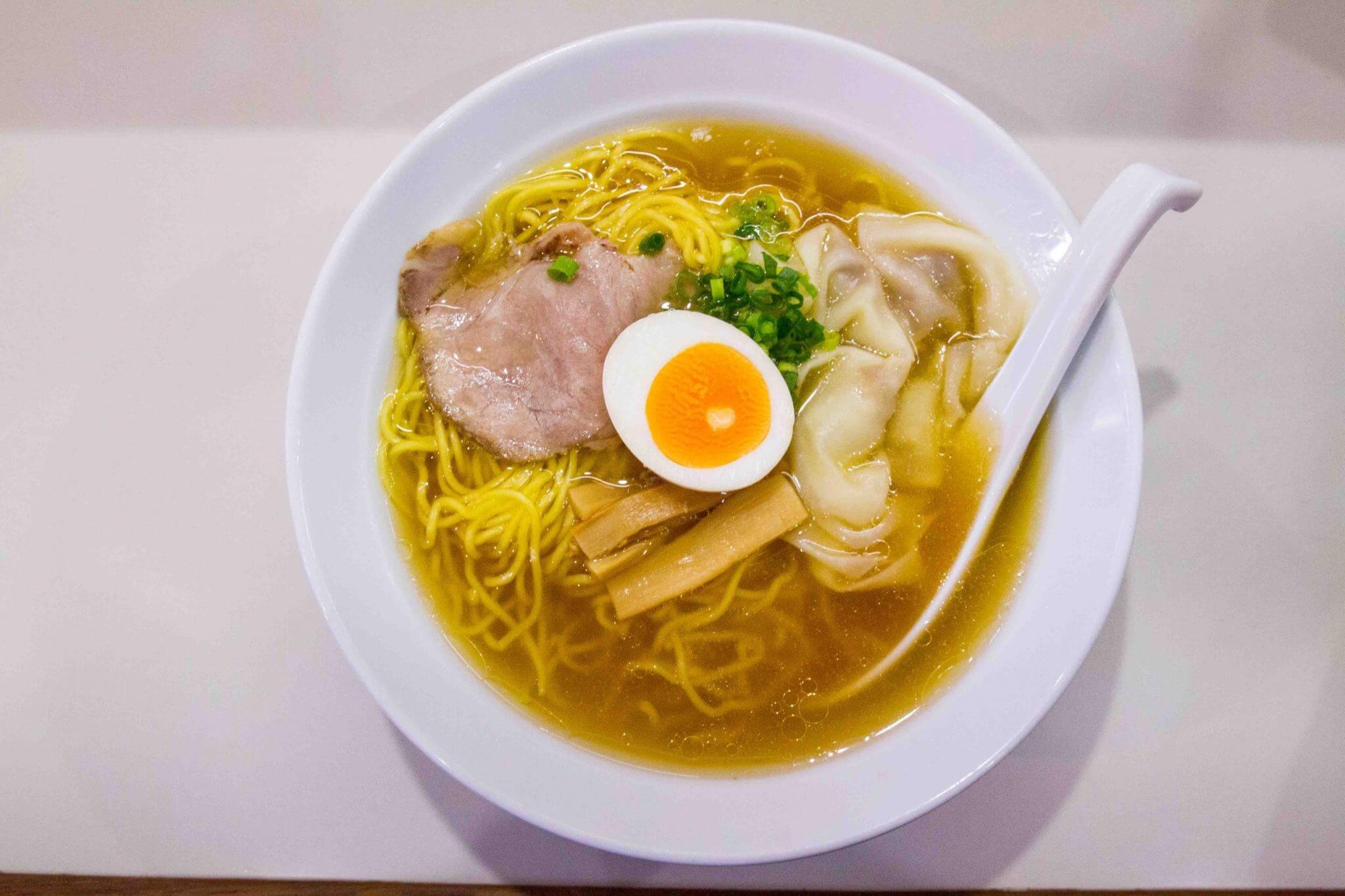 Ramen at Sairaiken in the Yoga area of Tokyo, Japan