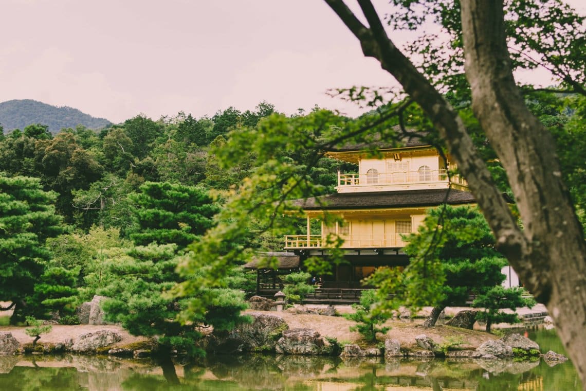 Kinkakuji Golden Pavilion Kyoto Japan