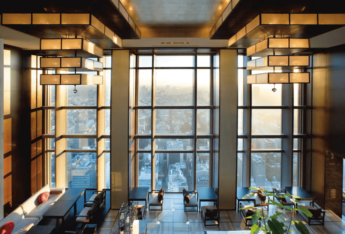 Lobby of Mandarin Oriental, Tokyo