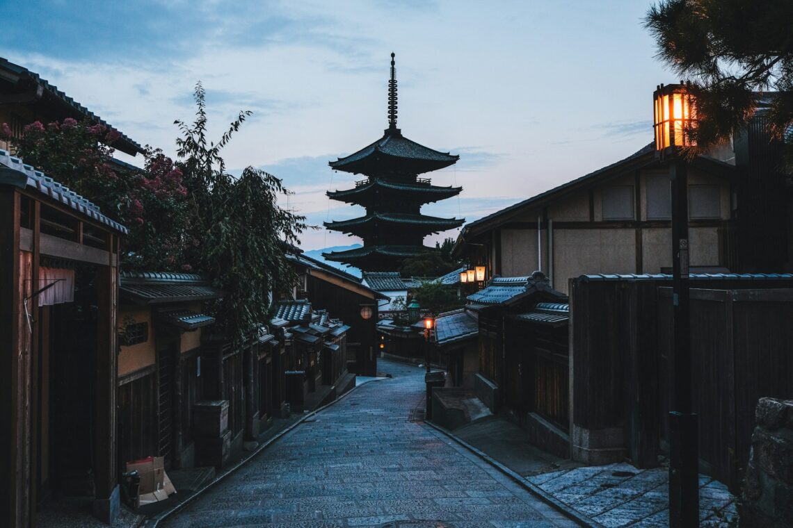 Yasaka no tou pagoda in Higashiyama district Kyoto